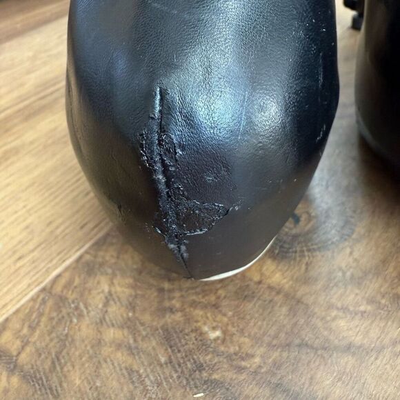 Gothic Babe Gothic Punk Bone Heel Boots Black $184 38 - Picture 10 of 14